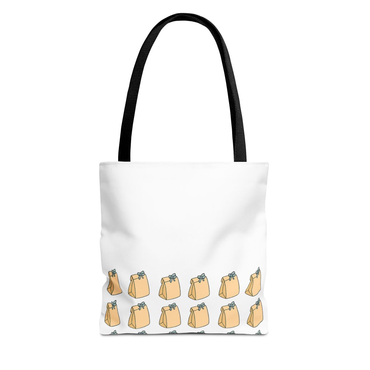 Cute Lunch Bag Doodle Sticker Sheet | Whimsical Beige Decals - Official stickers merchandise