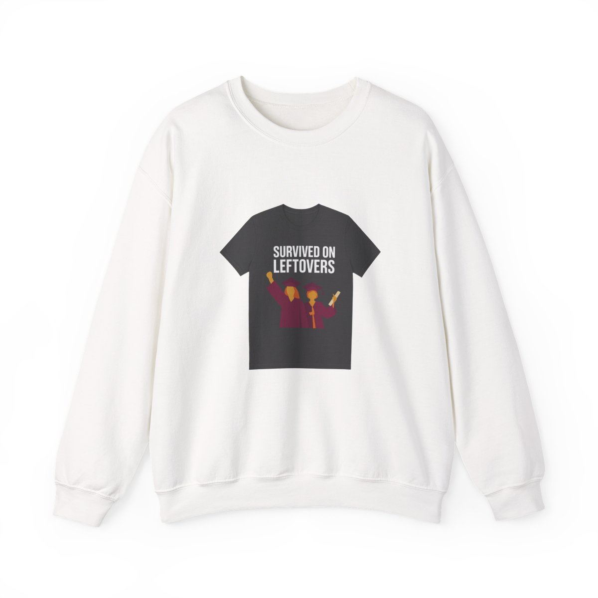 SURVIVED ON LEFTOVERS Crewneck - Official sweatshirts merchandise