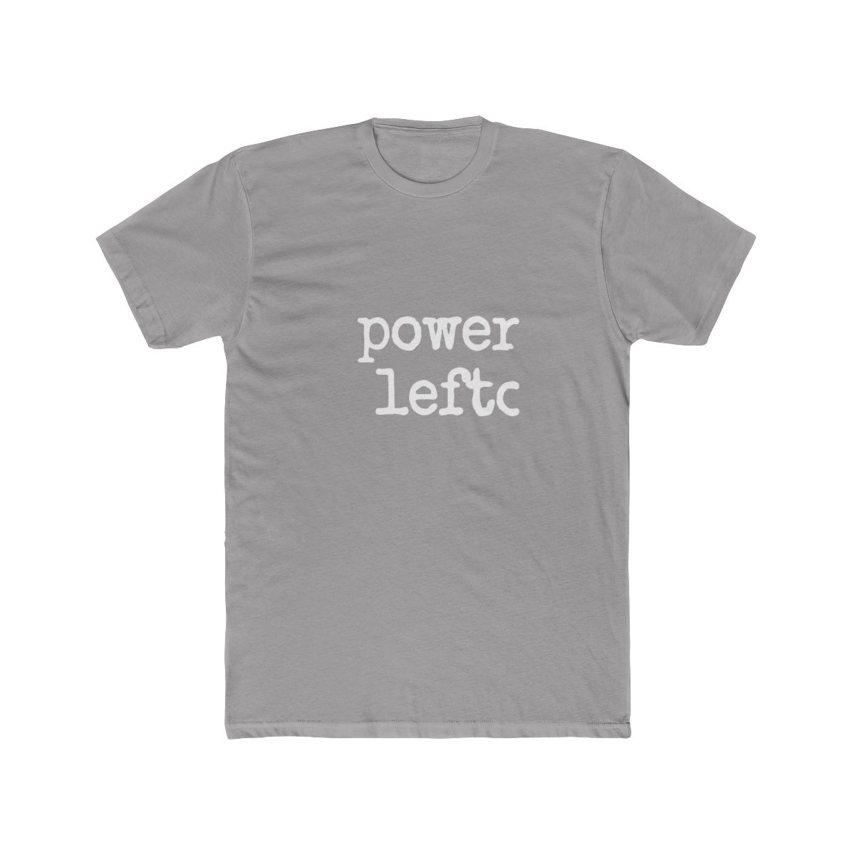 Powered by Leftovers White Text T-Shirt - Official t-shirts merchandise