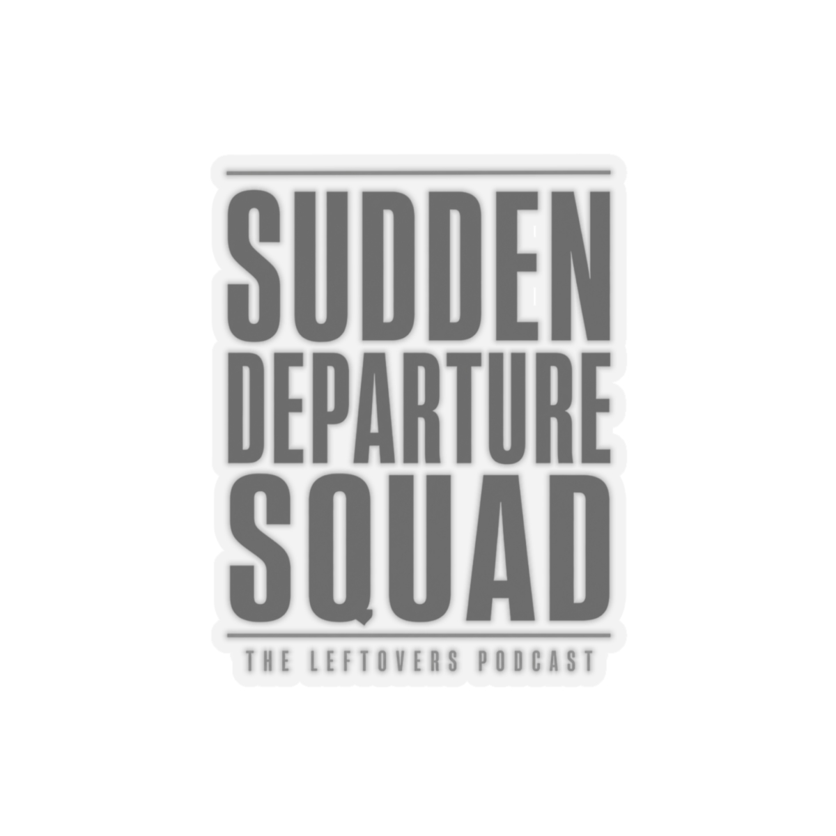 The Leftovers "Sudden Departure Squad" Sticker - alternate angle 4, merchandise