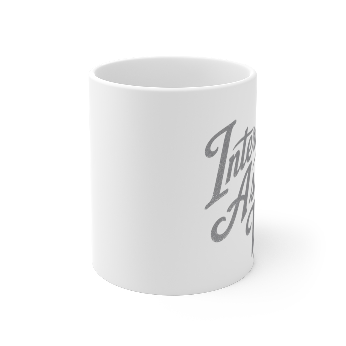 The Leftovers "International Assassin Vibes" White Mug - alternate angle 1, merchandise